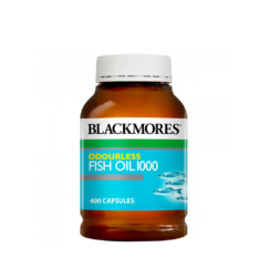 Blackmores Odourless Fish Oil 1000mg 400 Capsules