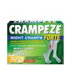 Crampeze Night Cramps Forte 30 Tablets