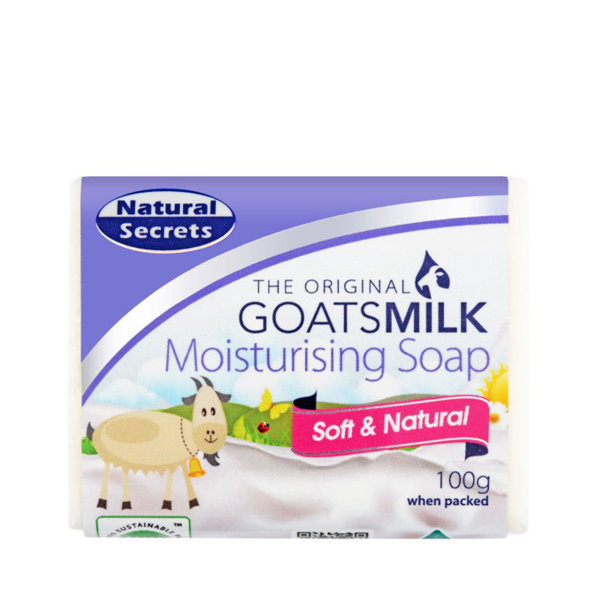 Natural Secrets Goats Milk Moisturising Soap 100g
