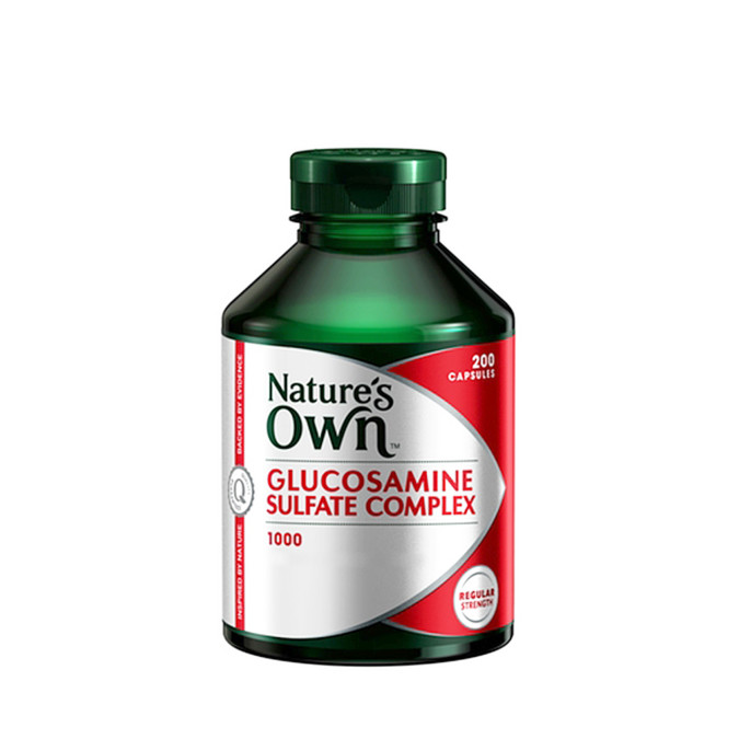 Nature's Own Glucosamine Sulphate Complex 1000mg 200 Capsules