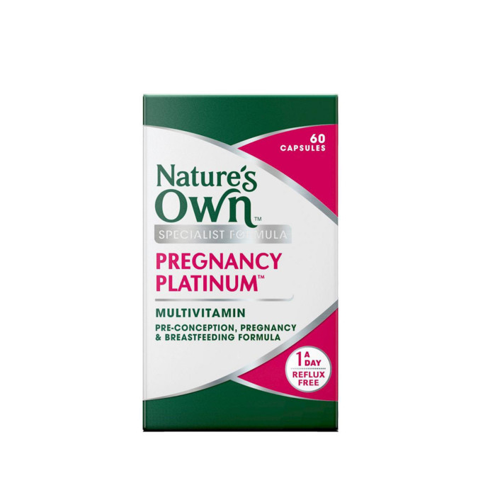 Nature's Own Pregnancy Platinum Multivitamin 60 Capsules