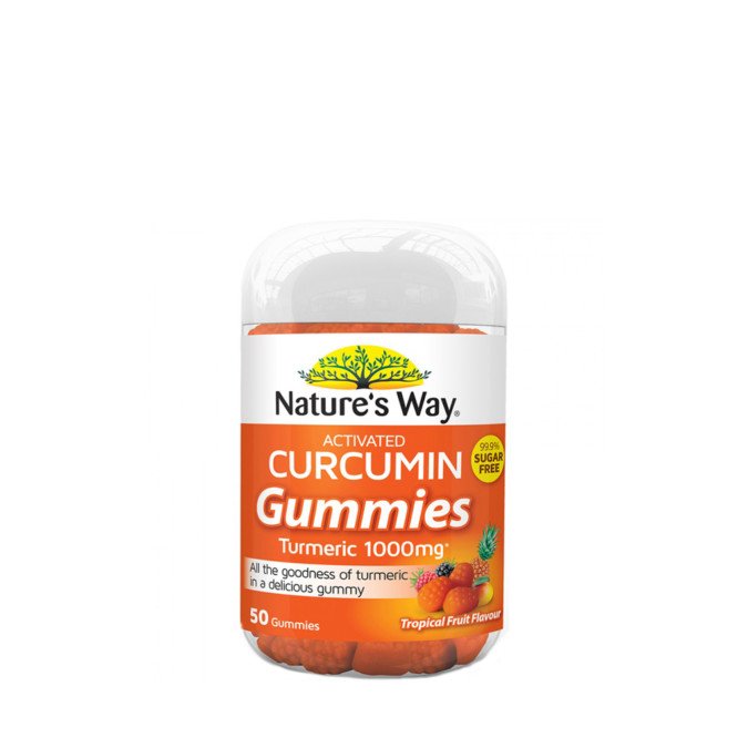Nature's Way Activated Curcumin 50 Gummies