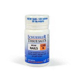 Schuessler Tissue Salts Comb K - Weak Nails