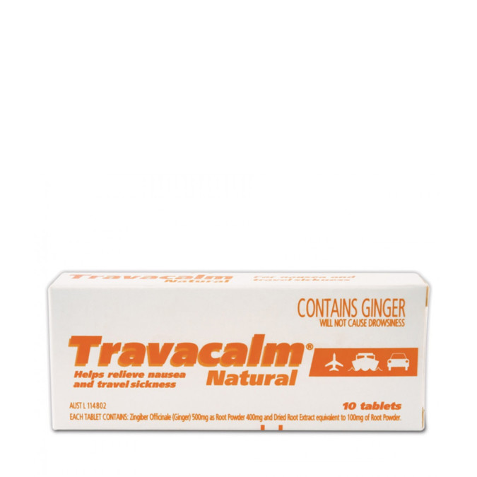 Travacalm Natural 10 Tablets